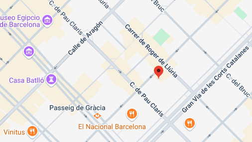 mapa BCN
